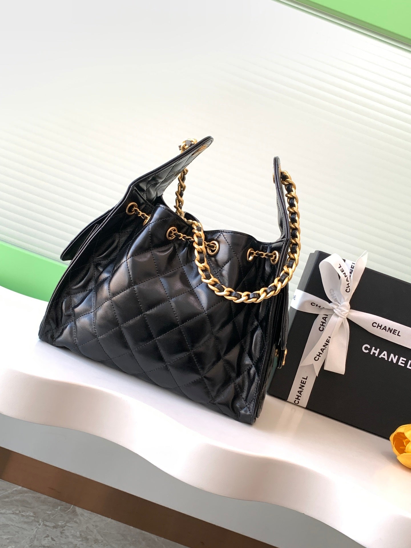 Chanel Classic Lambskin Quilted Backpack with Gold Hardware
