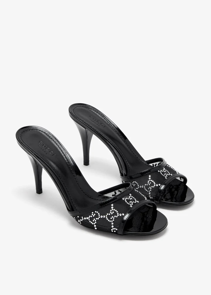 Louis Vuitton Revival Mule - Black Monogram