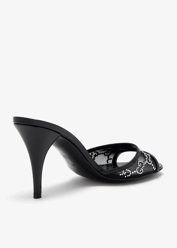 Louis Vuitton Revival Mule - Black Monogram