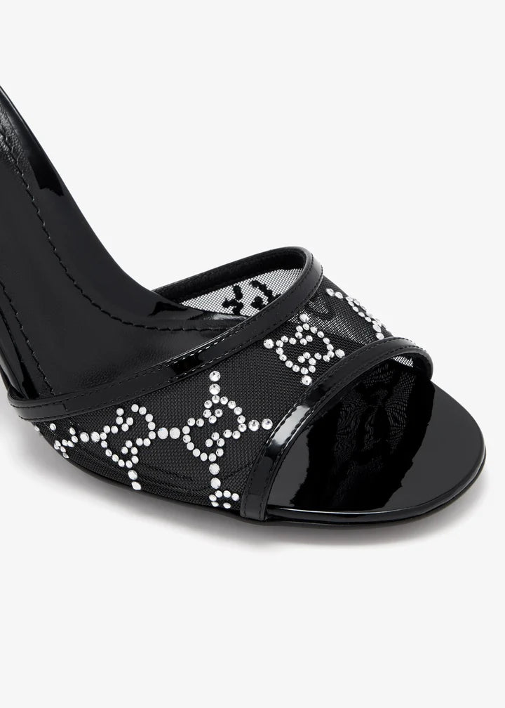 Louis Vuitton Revival Mule - Black Monogram