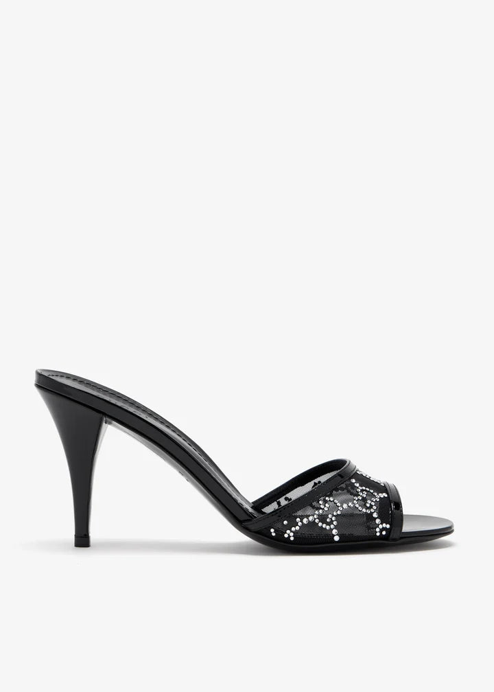 Louis Vuitton Revival Mule - Black Monogram
